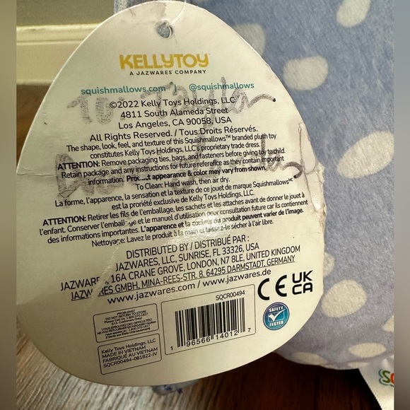 Squishmallows ‘Gianna’ Seal Ocean Squad 7.5” Plush, Soft Toy Stuffed Animal Gift - Picture 5 of 8